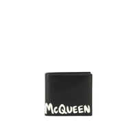Portofele Alexander McQueen Graffiti Logo Billfold Wallet Barbati