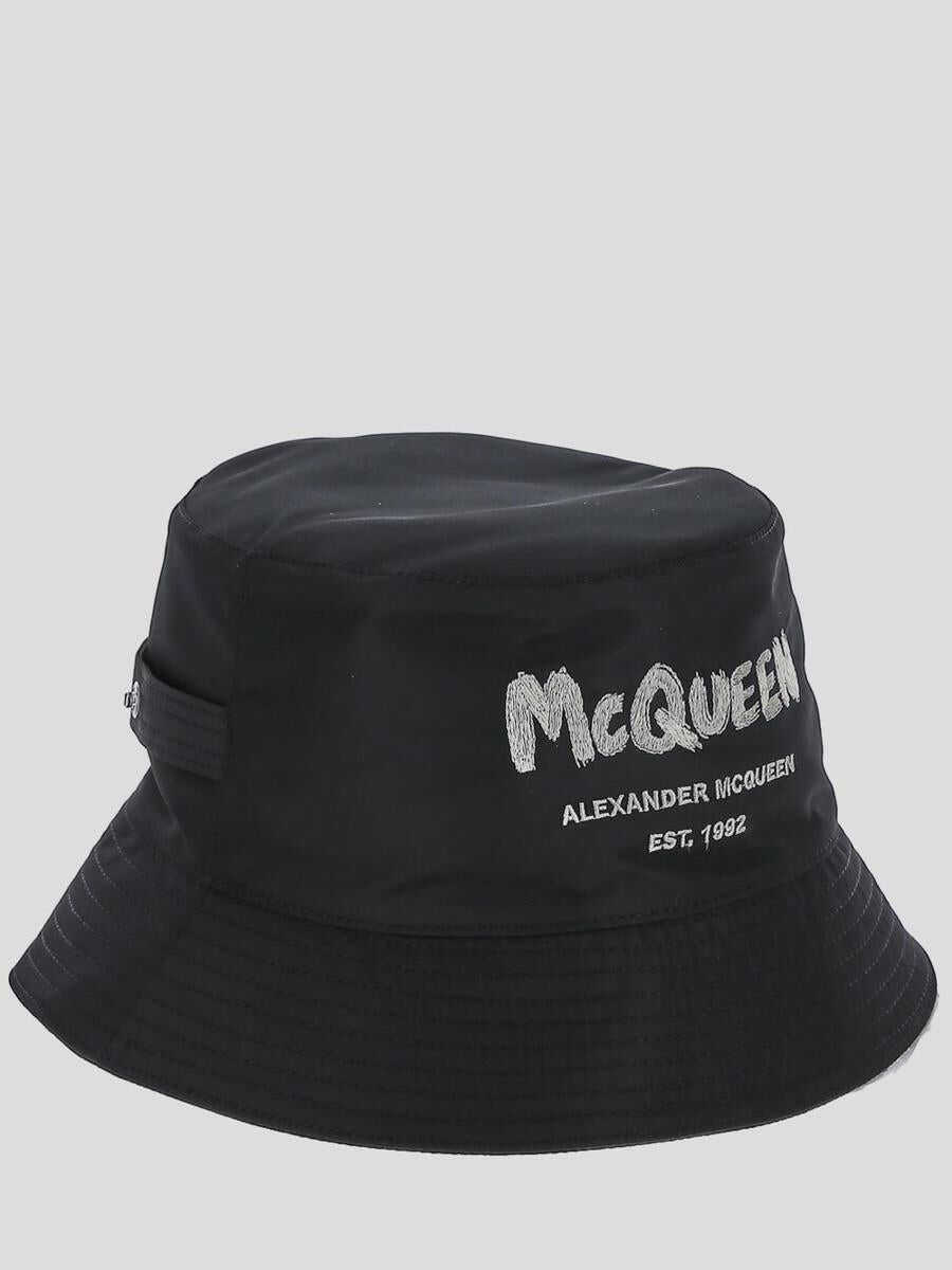 Alexander McQueen Alexander McQueen Hats Black/ivory