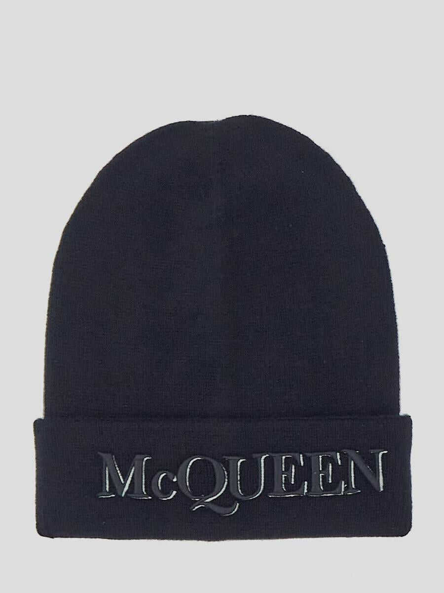 Alexander McQueen Alexander McQueen Hats BLACK/IVORY