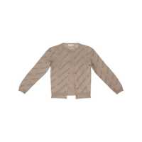 Cardigane Balenciaga Allover Logo Cotton Cardigan Femei