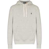 Tricouri Polo Polo Ralph Lauren Heather Grey Cotton-Blend Polo Pony Sweatshirt Barbati