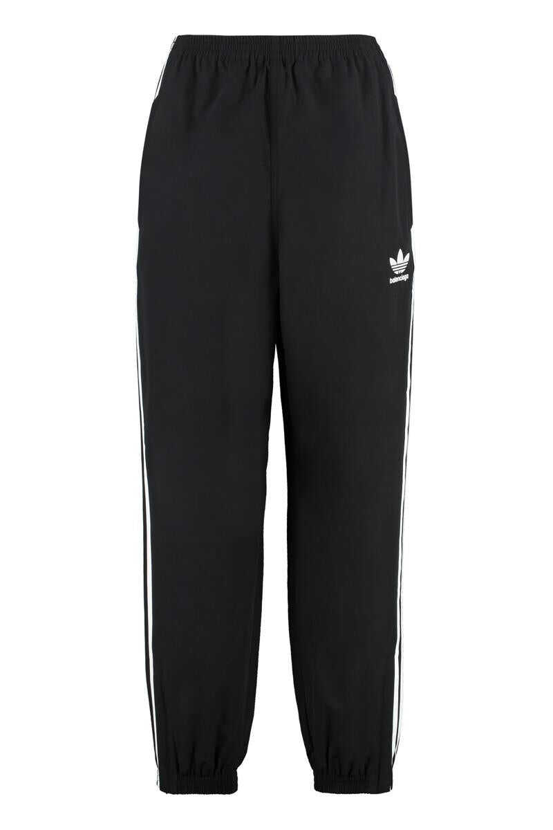 Balenciaga BALENCIAGA BALENCIAGA X ADIDAS - TECHNO FABRIC TRACK PANTS black