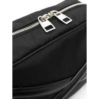 Genti de umar Alexander McQueen pentru Barbati - Genti de umar Alexander McQueen Alexander McQueen Harness Leather And Nylon Messenger Bag Black Barbati (BM 10316447) - B-mall.ro