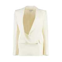 Geci Alexander McQueen Double-Breasted Wool Jacket Femei