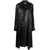 Saint Laurent Saint Laurent Nylon Cloak Coat Black