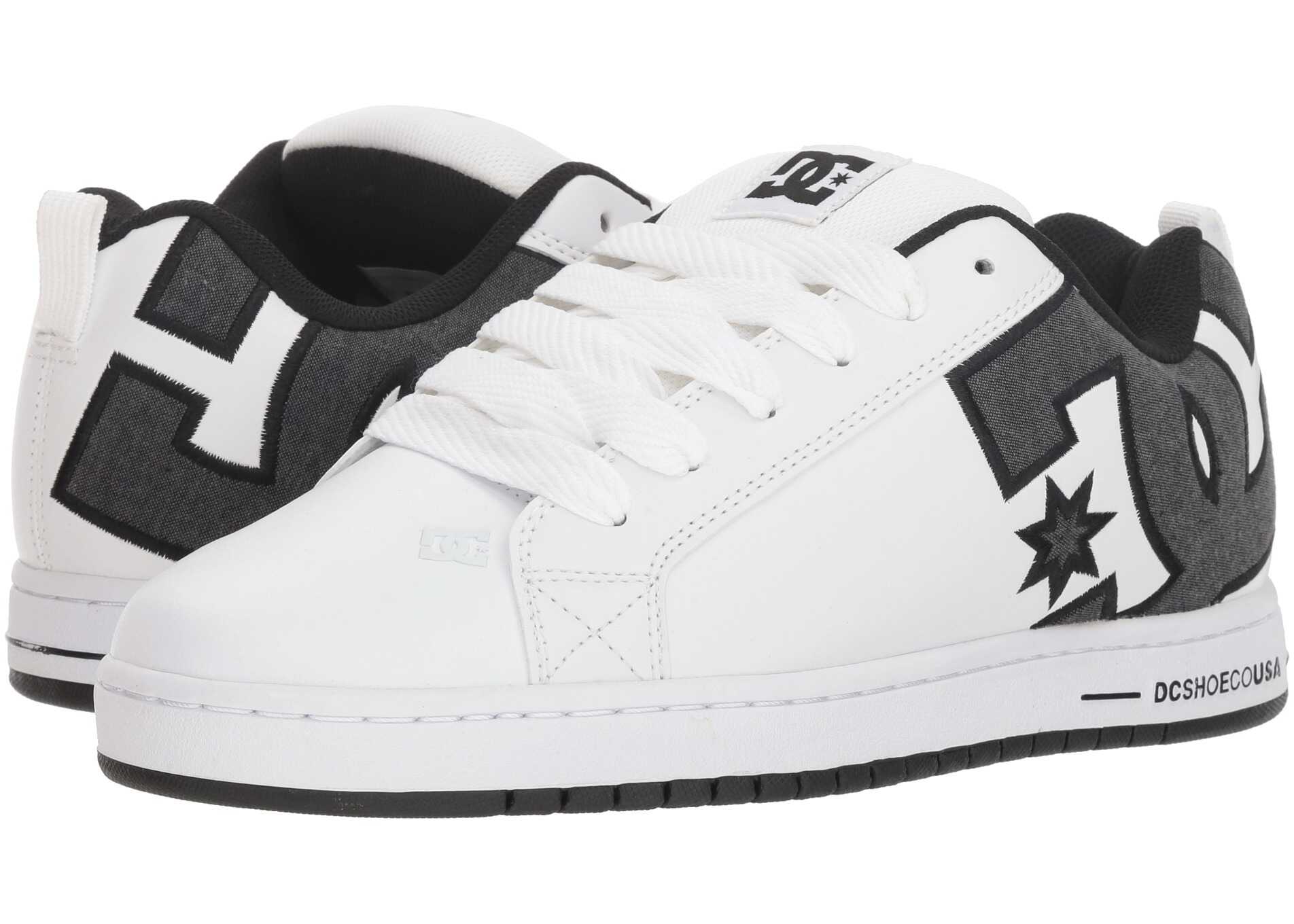 DC Court Graffik SE White/Battleship