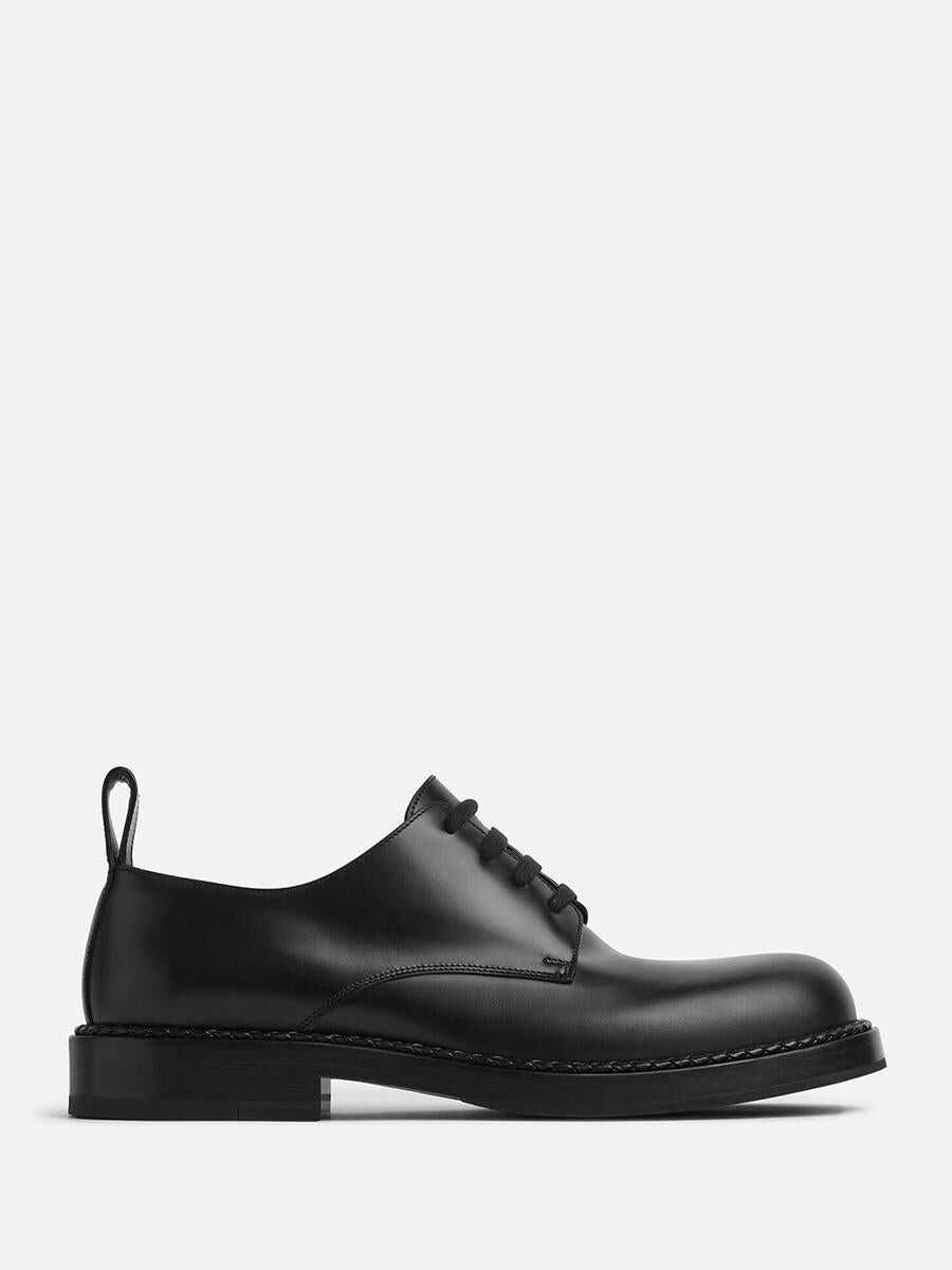 Bottega Veneta BOTTEGA VENETA SRUT LACE-UP SHOES BLACK