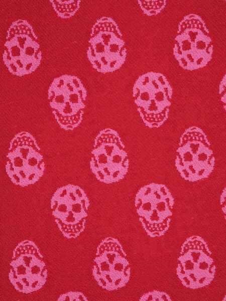 Esarfe Alexander McQueen Alexander McQueen Scarves And Foulards WELSHREDPSYCPINK Femei (BM 10324286) 2