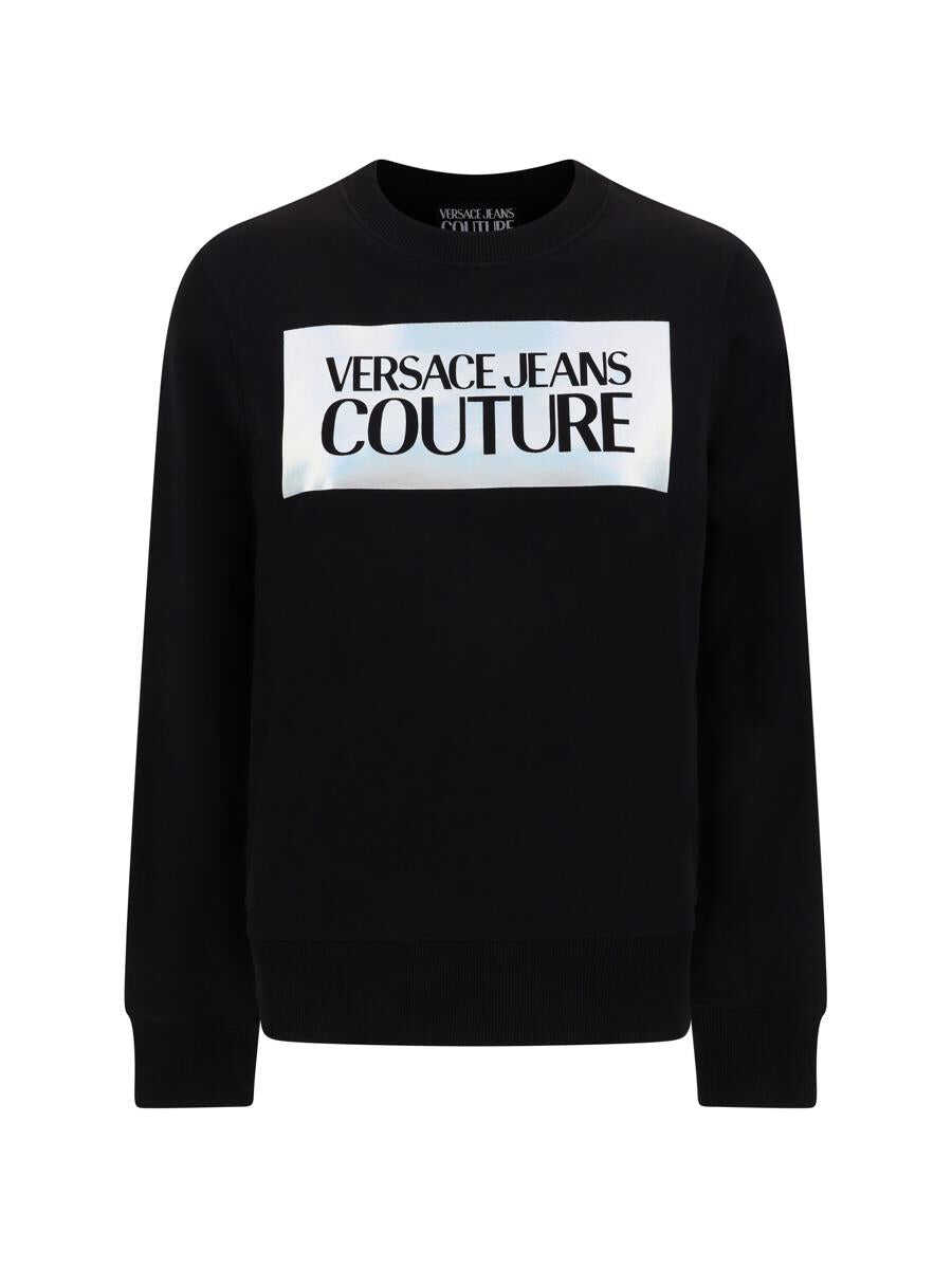 Versace Jeans Couture VERSACE JEANS SWEATSHIRTS BLACK