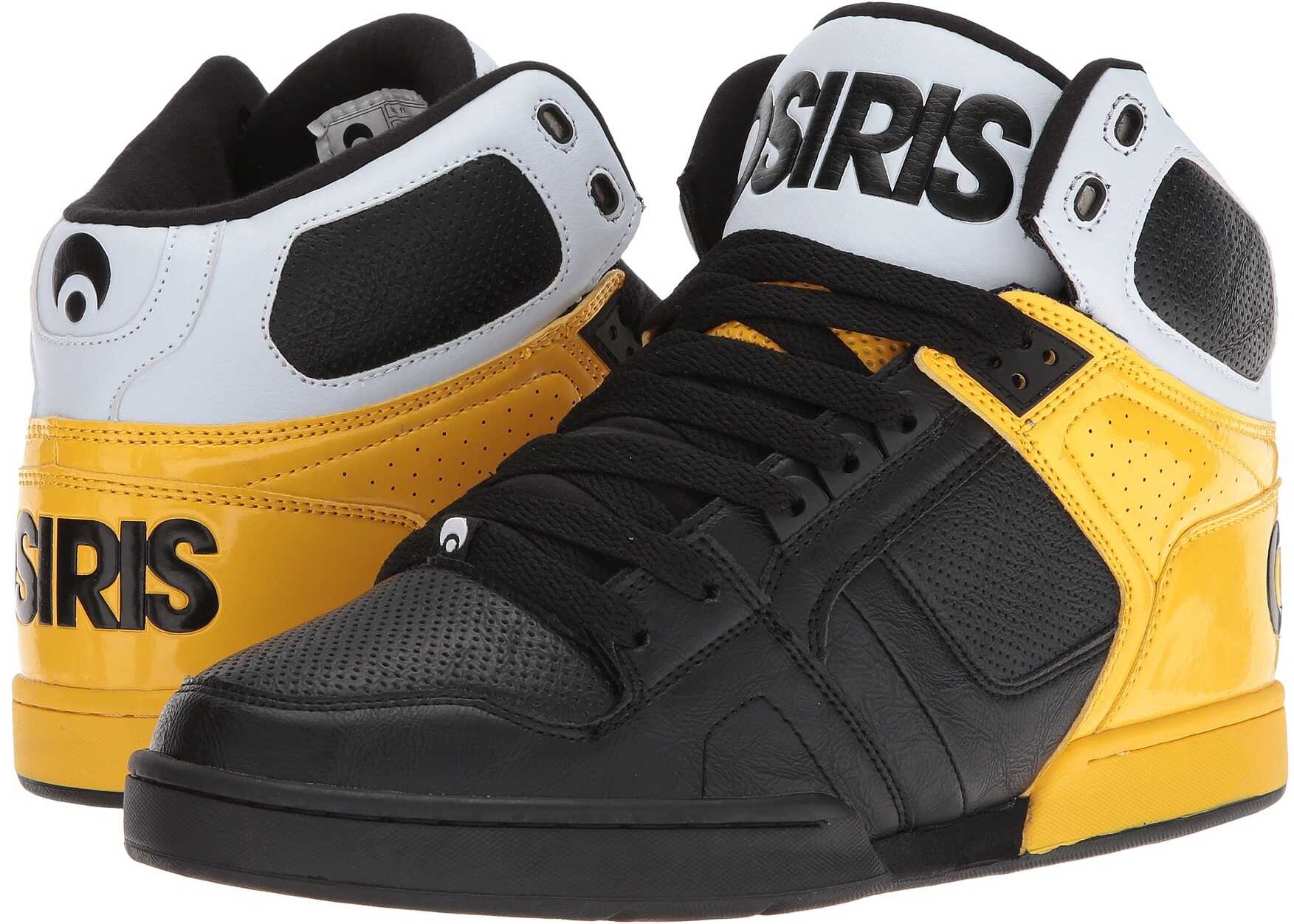 Tenis Osiris NYC83 Black/Yellow/White