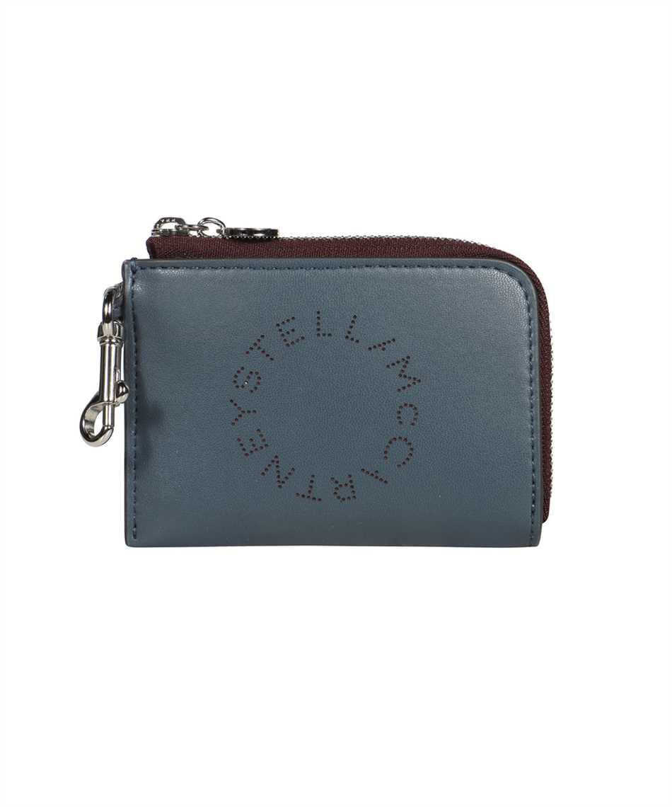 Stella McCartney STELLA MCCARTNEY STELLA LOGO ALTER-NAPPA CARD HOLDER blue