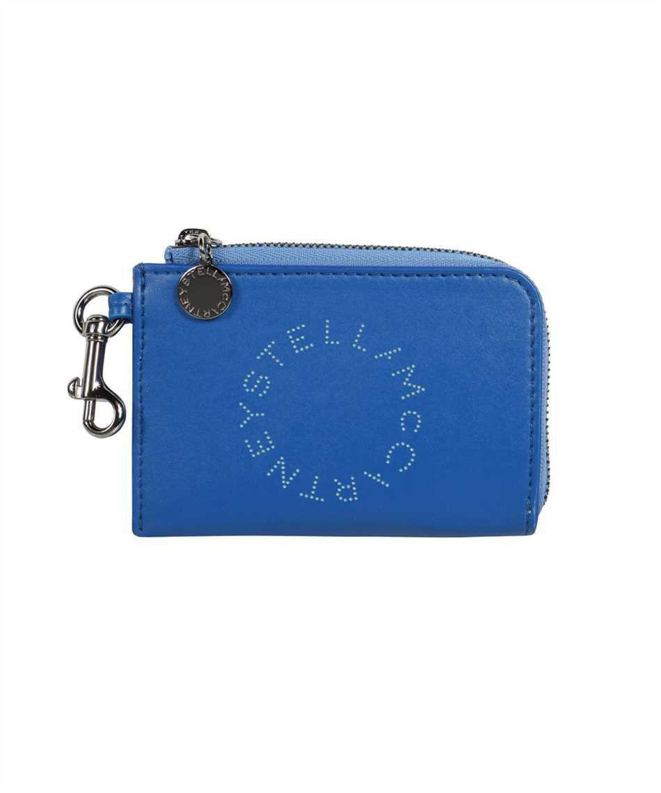 Stella McCartney STELLA MCCARTNEY STELLA LOGO ALTER-NAPPA CARD HOLDER blue