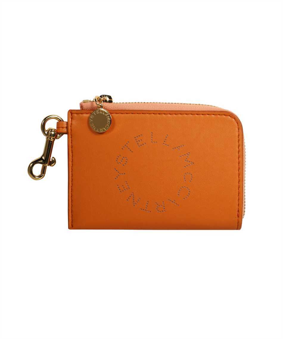 Stella McCartney STELLA MCCARTNEY STELLA LOGO ALTER-NAPPA CARD HOLDER Orange