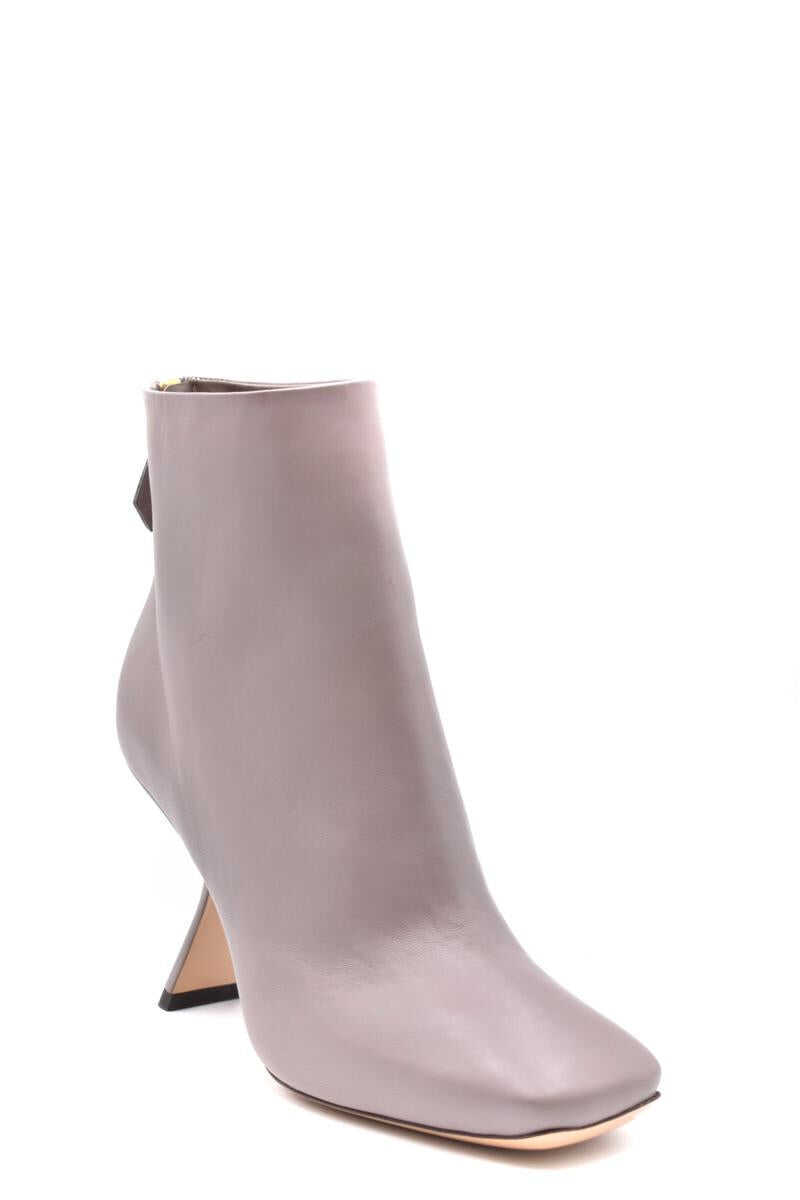 Bocanci NICHOLAS KIRKWOOD Nicholas Kirkwood Booties Grey Femei (BM 10344560) 2