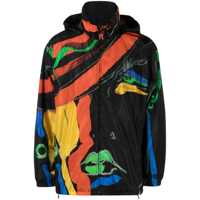 Geci MOSCHINO Printed nylon jacket Barbati