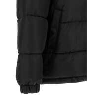Geci Moschino pentru Barbati - Geci de iarna Moschino MOSCHINO Logo embroidery down jacket BLACK Barbati (BM 10346915) - B-mall.ro