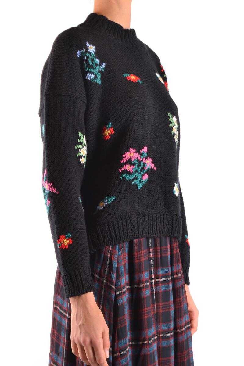 Pulovere Philosophy Philosophy Di Lorenzo Serafini Sweaters Black Femei (BM 10347044) 2