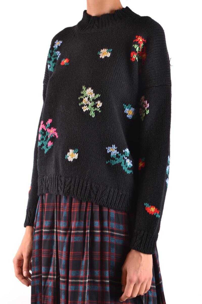 Pulovere Philosophy Philosophy Di Lorenzo Serafini Sweaters Black Femei (BM 10347044) 3