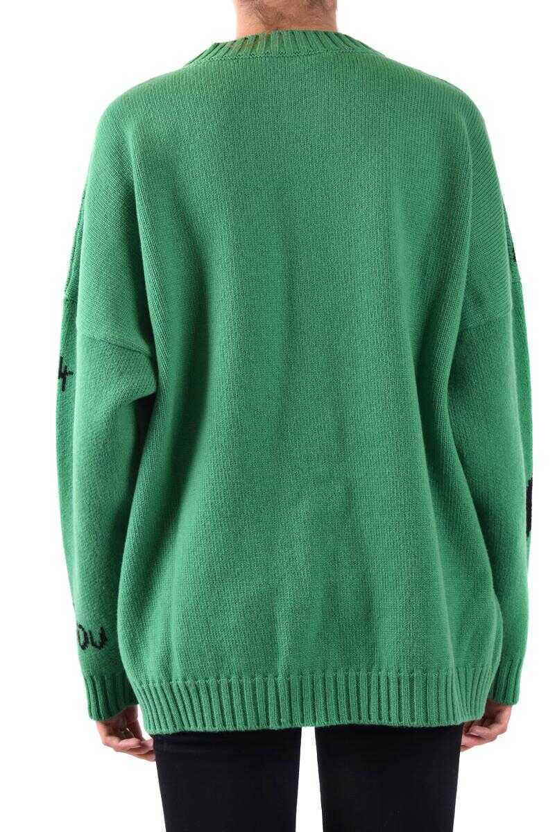 Pulovere Philosophy Philosophy Di Lorenzo Serafini Sweaters GREEN Femei (BM 10347077) 4