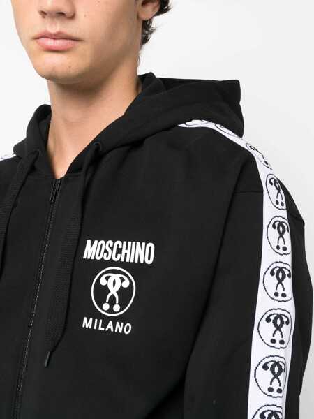 Pulovere Moschino Moschino Double Question Mark Hoodie Multicolor Barbati (BM 10348085) 5