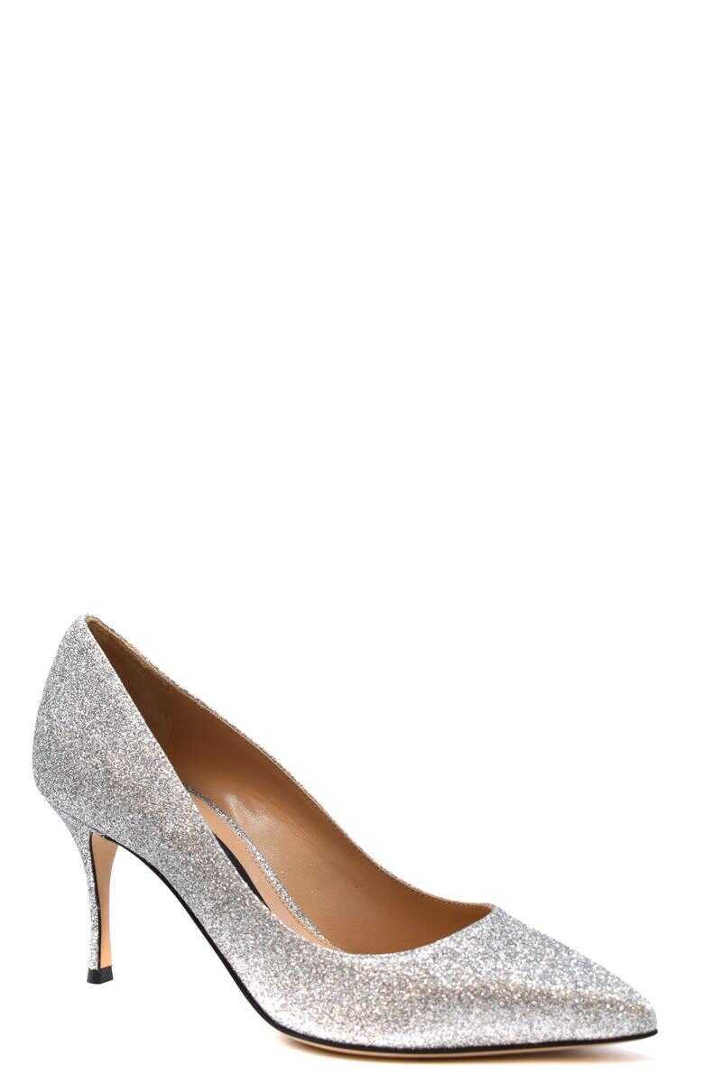 Pantofi cu toc Sergio Rossi Sergio Rossi Dcollet SILVER Femei (BM 10348619) 2