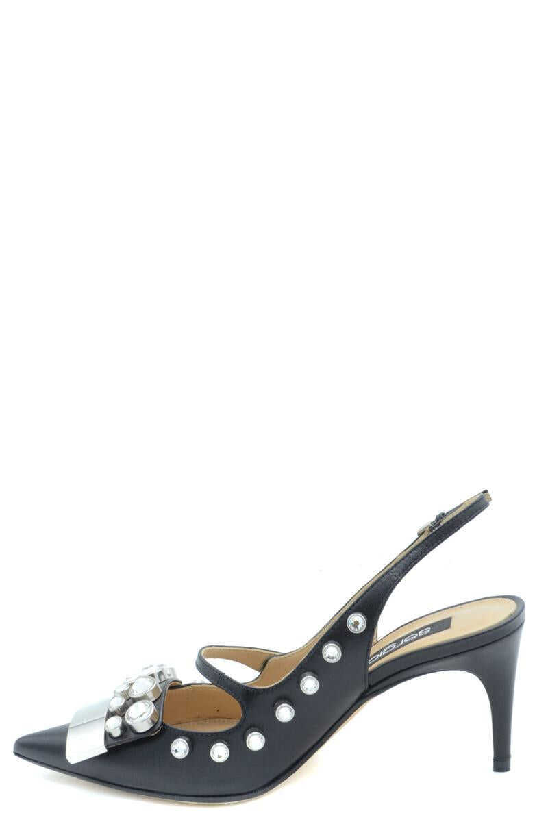 Pantofi cu toc Sergio Rossi Sergio Rossi Dcollet Black Femei (BM 10349114) 3