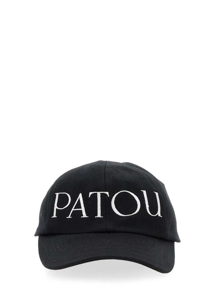 Patou PATOU BASEBALL HAT WITH LOGO BLACK