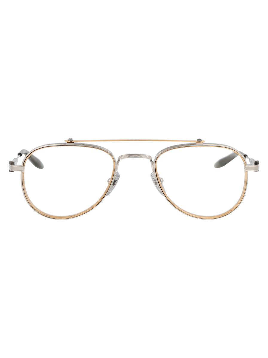 AKONI Akoni OPTICAL Brushed Silver-Matte Gold-Olive w/Light Olive