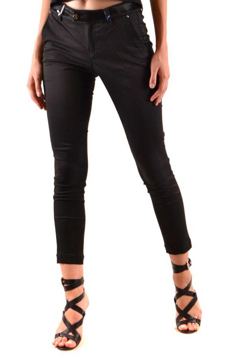 Pantaloni casual Jacob Cohen Jacob Cohen Trousers Black Femei (BM 10354232) 2