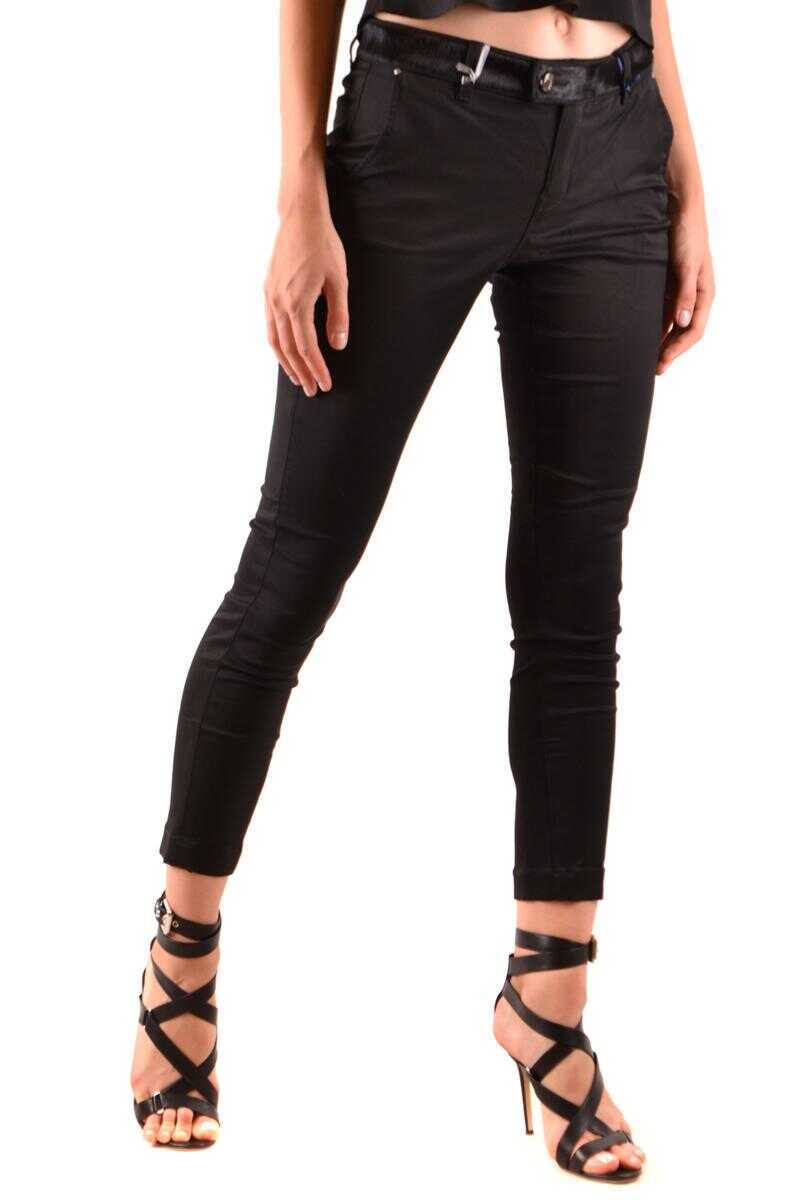 Pantaloni casual Jacob Cohen Jacob Cohen Trousers Black Femei (BM 10354232) 3