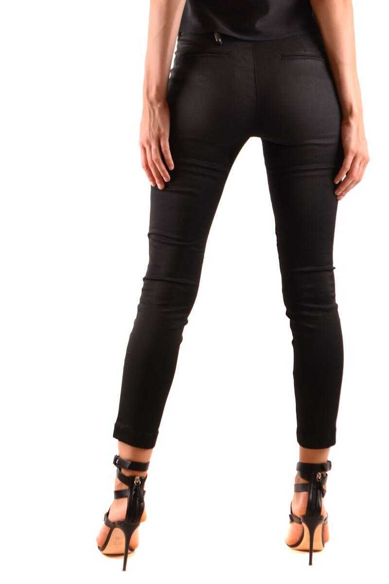 Pantaloni casual Jacob Cohen Jacob Cohen Trousers Black Femei (BM 10354232) 4