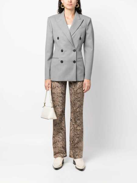 Geci ARMARIUM Armarium Double-Breasted Wool Jacket GREY Femei (BM 10362050) 2