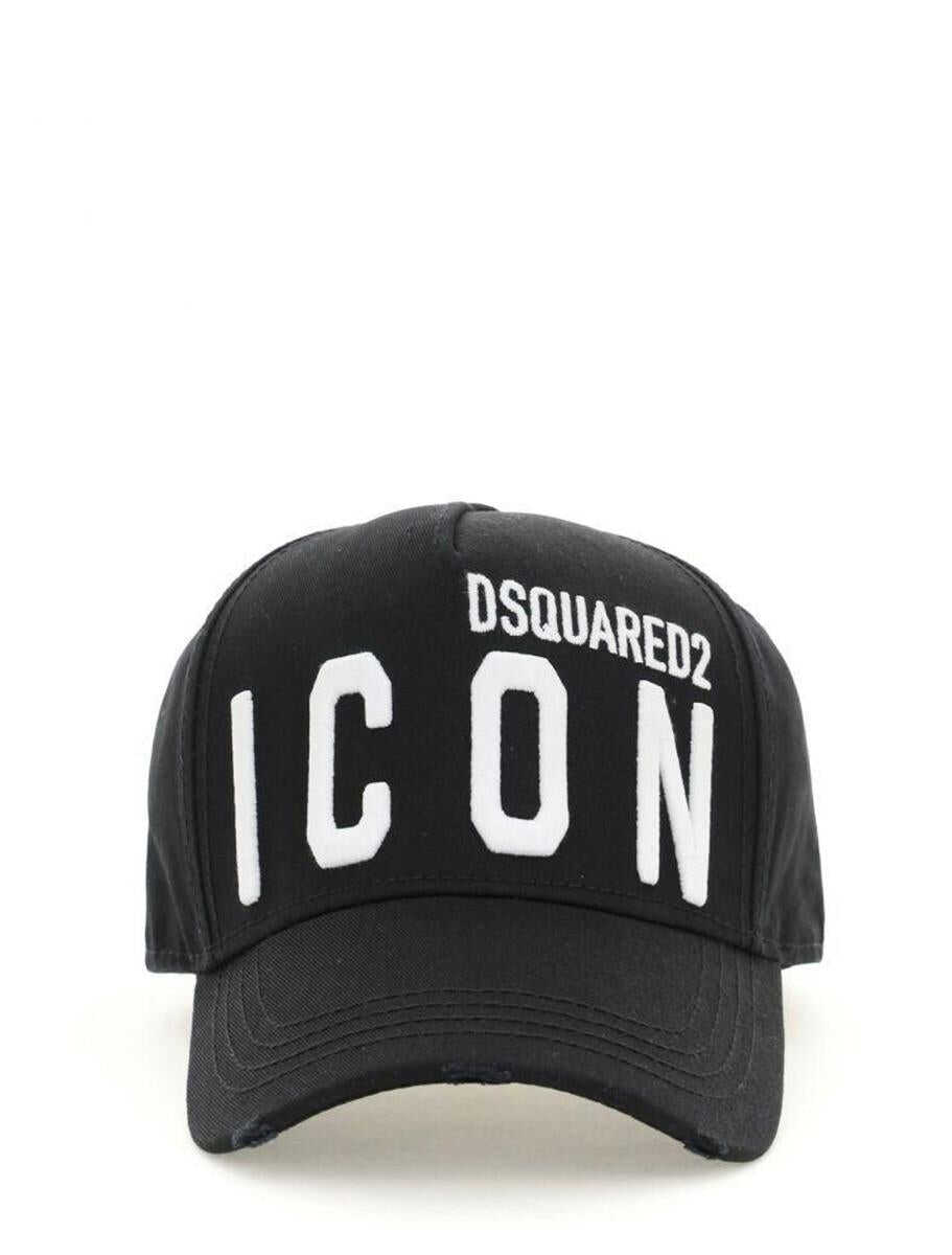 DSQUARED2 DSQUARED2 CAPPELLO DA BASEBALL BLACK