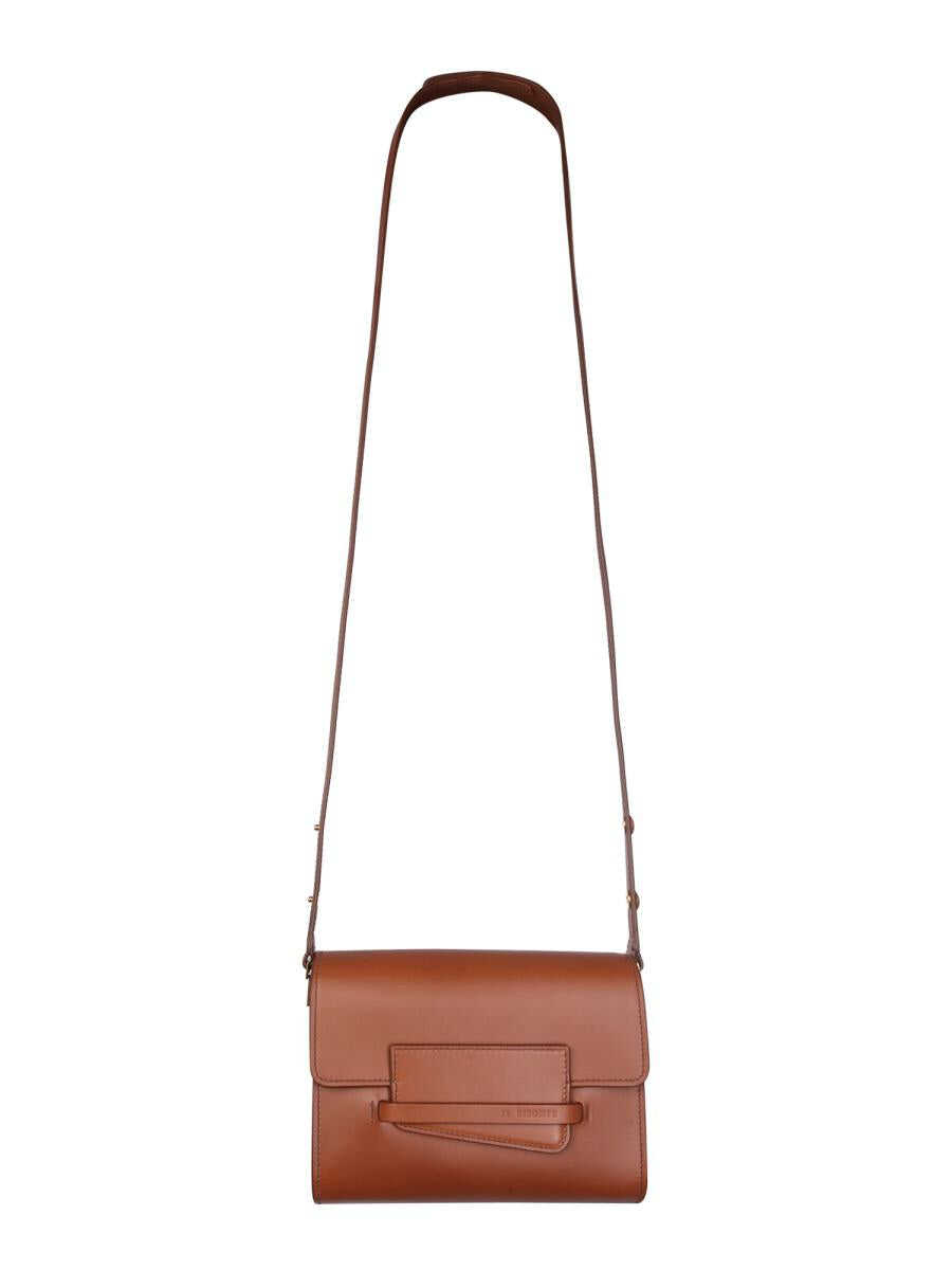 IL BISONTE IL BISONTE MINI BELLEDONNE SHOULDER BAG BROWN