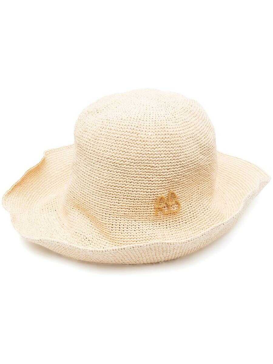 RUSLAN BAGINSKIY RUSLAN BAGINSKIY Straw hat BEIGE