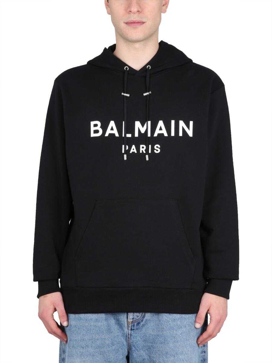 Balmain BALMAIN HOODIE BLACK