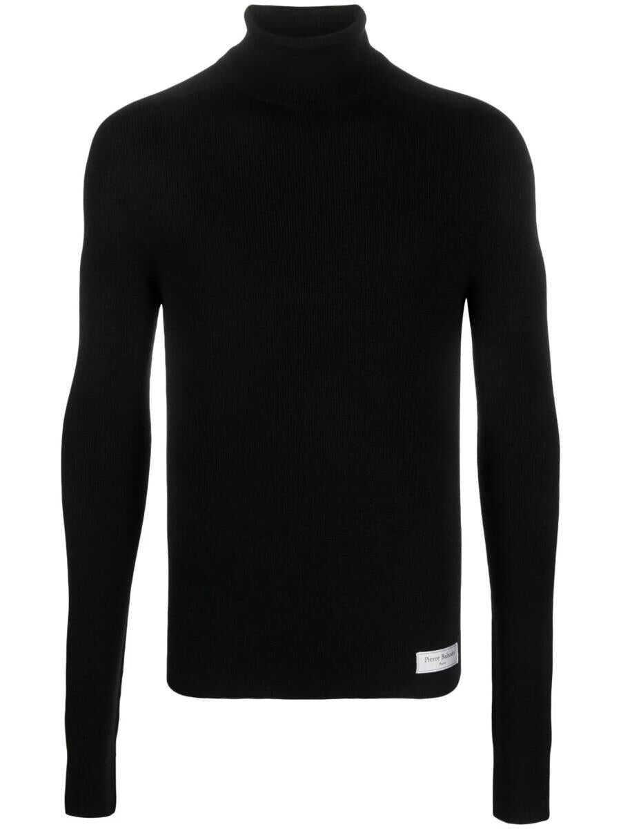 Balmain BALMAIN TURTLENECK SWEATER BLACK