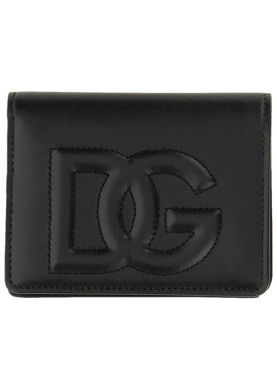 Dolce & Gabbana DOLCE & GABBANA PORTAFOGLIO CON LOGO BLACK