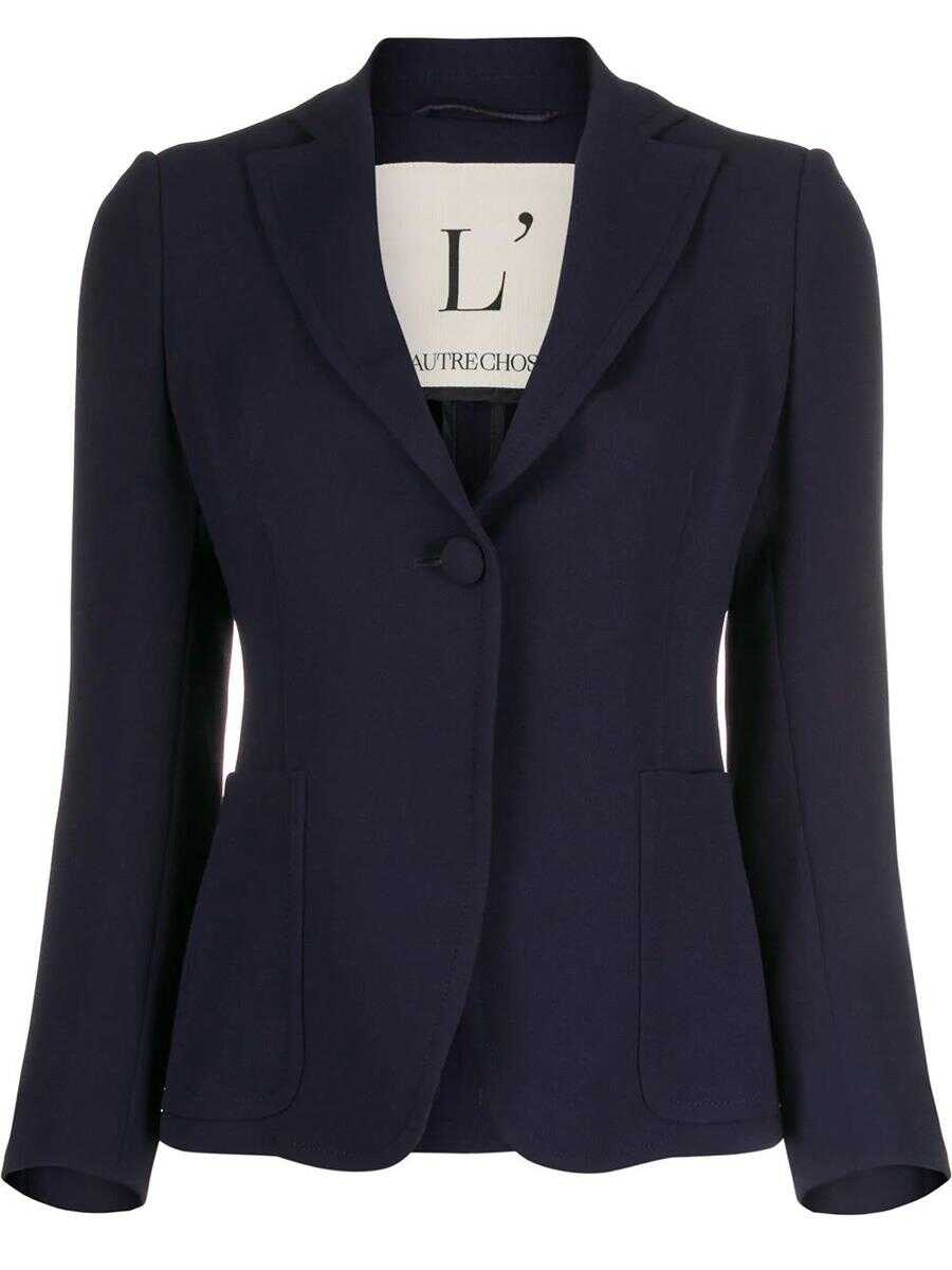 L\'Autre Chose L\'AUTRE CHOSE slim fit blazer BLUE