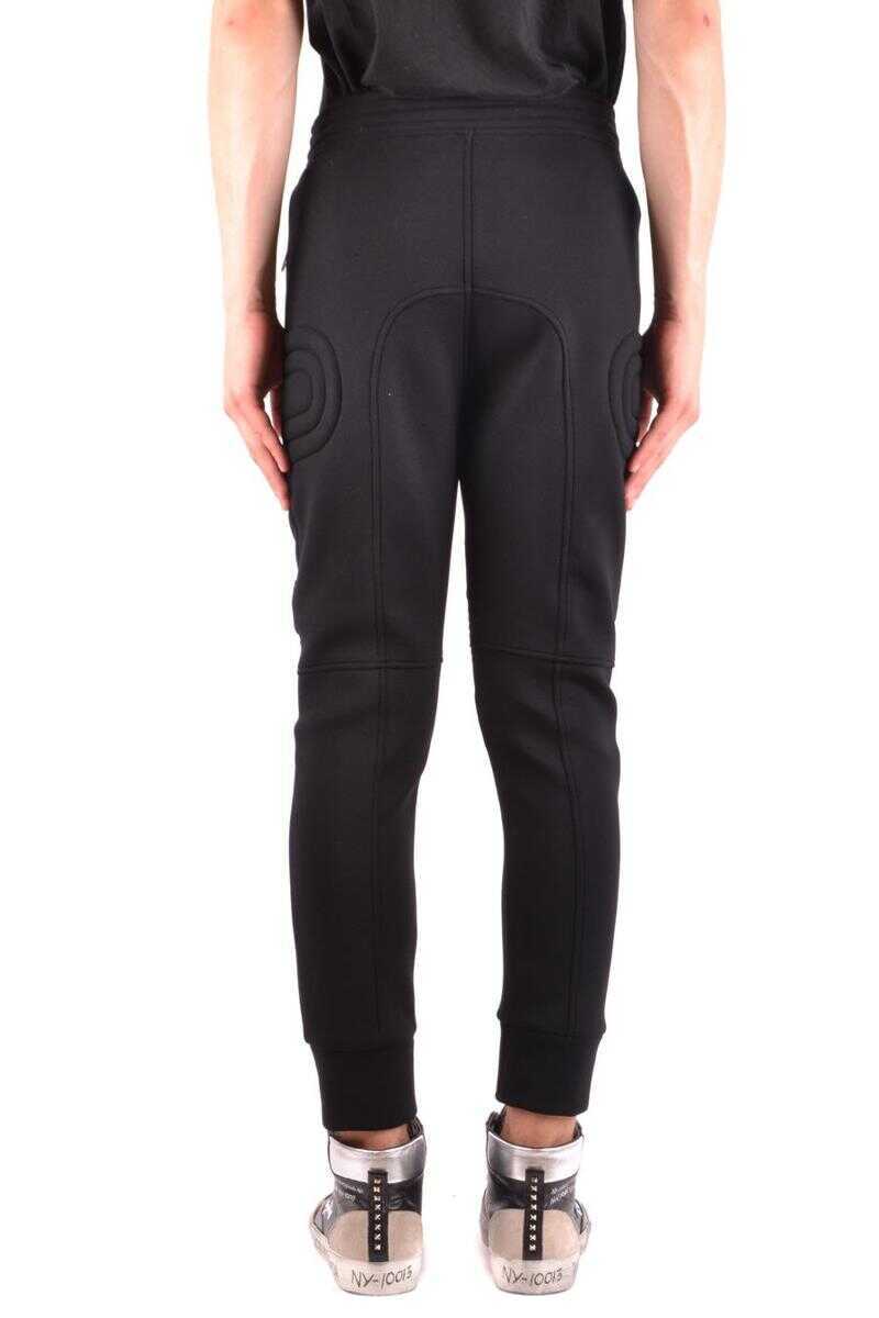Pantaloni Neil Barrett Neil Barrett Trousers Black Barbati (BM 10372274) 4
