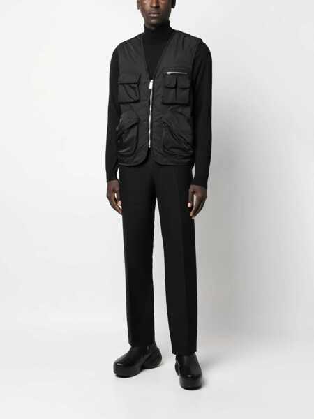 Pulovere Givenchy Givenchy Multipocket Vest Black Barbati (BM 10372646) 2