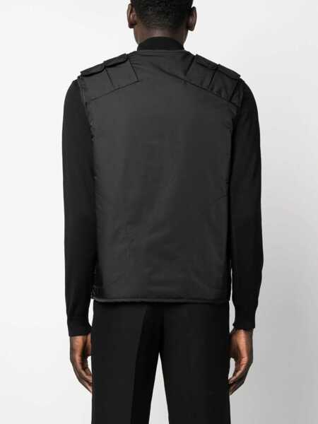 Pulovere Givenchy Givenchy Multipocket Vest Black Barbati (BM 10372646) 4