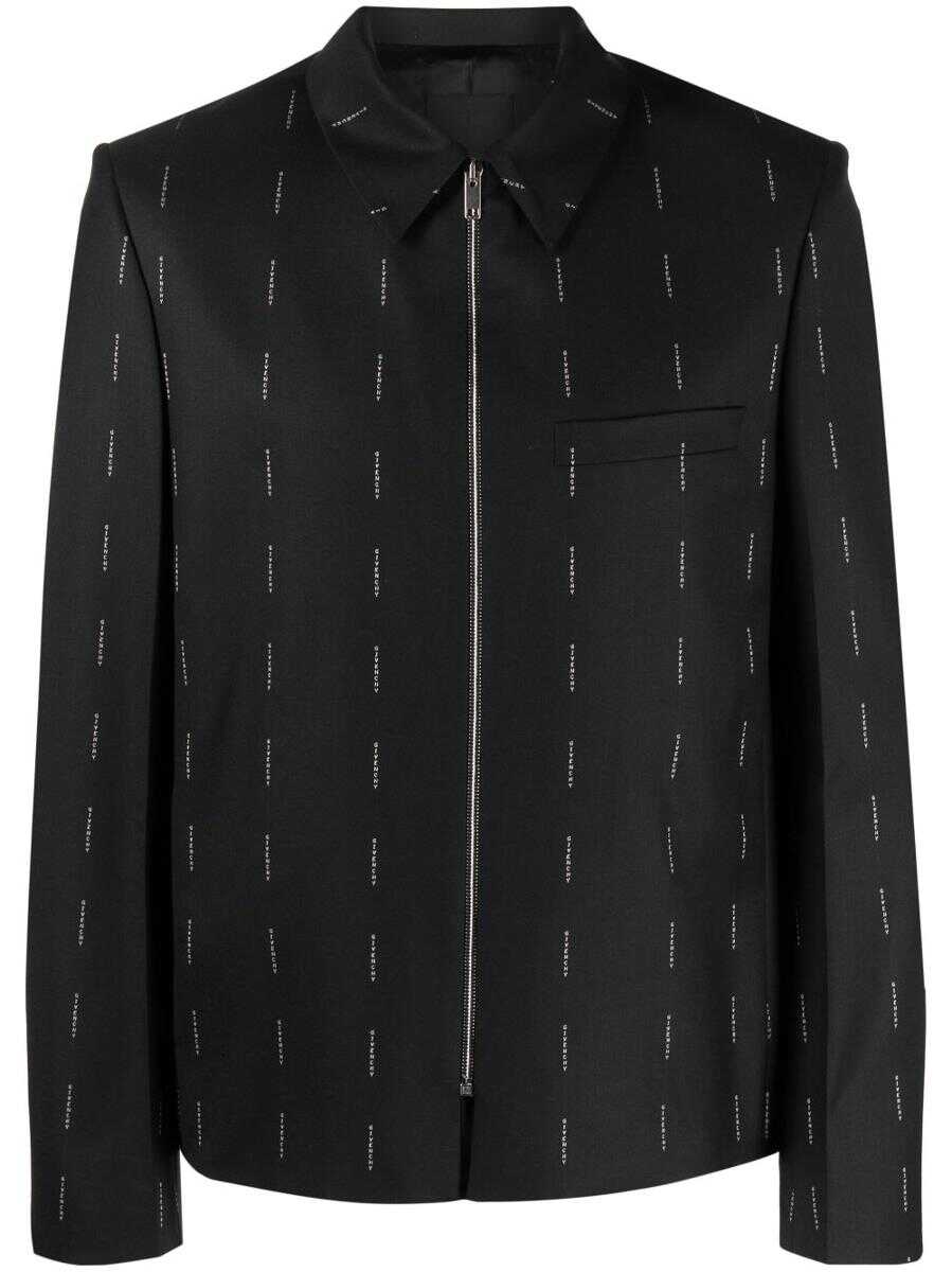 Givenchy GIVENCHY Wool zipped jacket Black