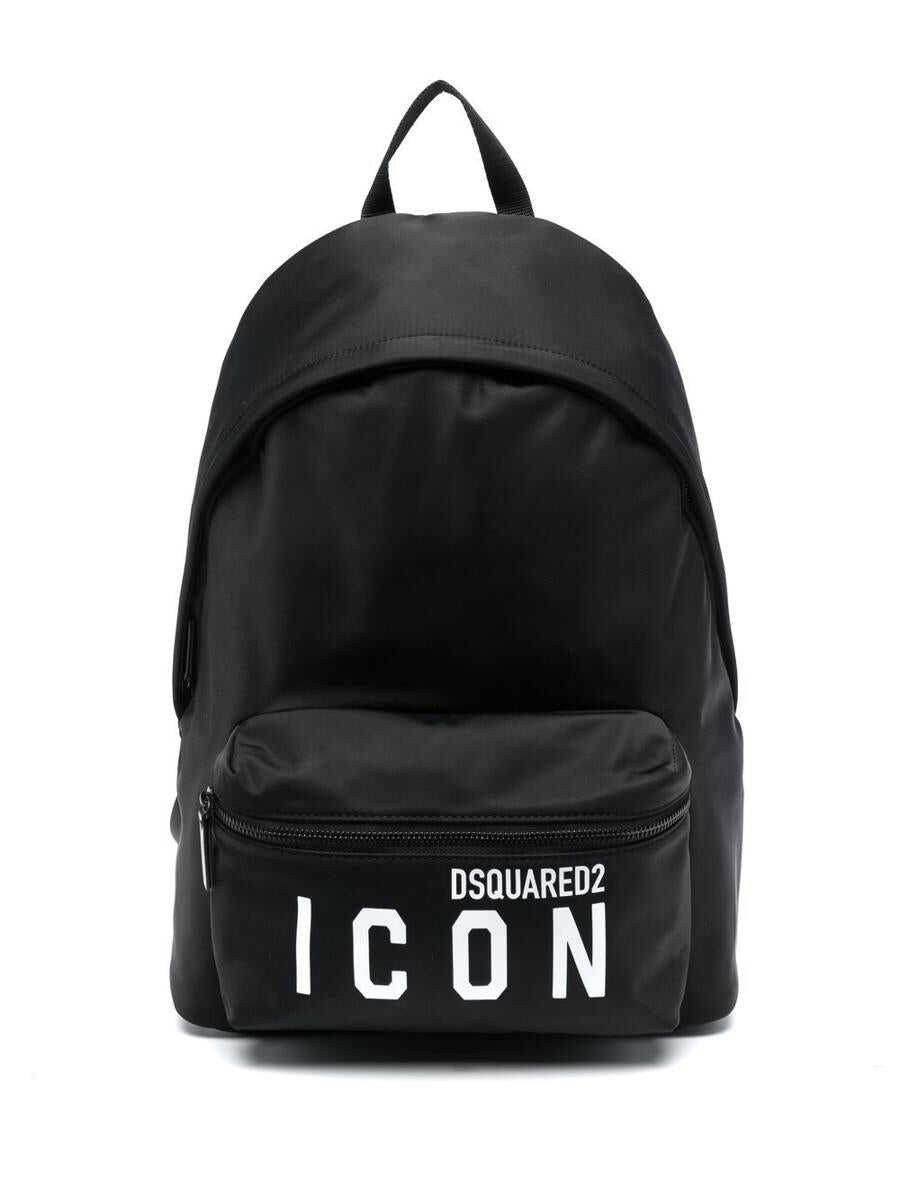 DSQUARED2 DSQUARED2 Icon logo-print backpack NERO