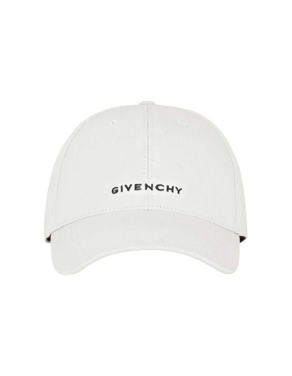 Givenchy GIVENCHY Stone Baseball Hat With GIVENCHY 4G Embroidery GREY