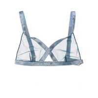 Lenjerie intima TOM FORD Iridescent sable tulle top Femei