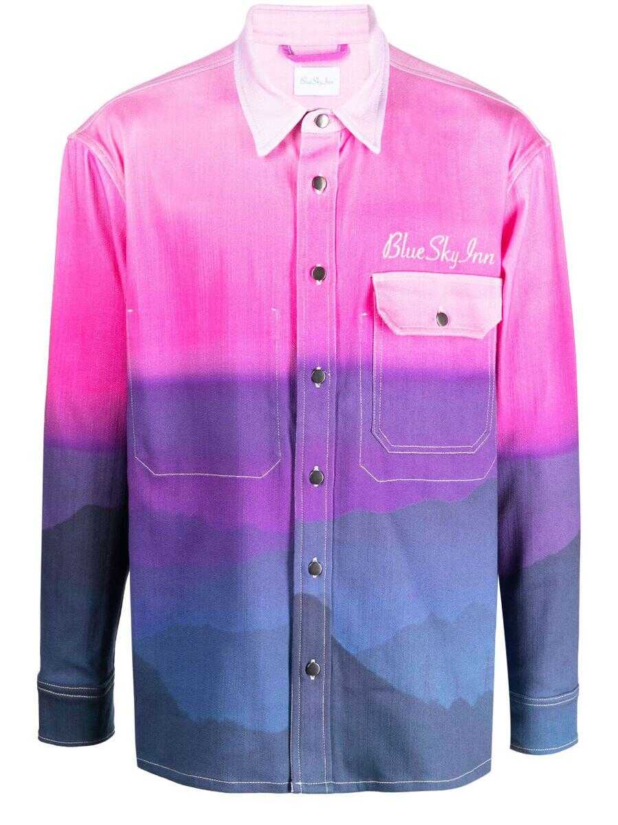 Blue Sky Inn BLUE SKY INN Sunset cotton jacket PURPLE