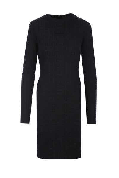 Givenchy GIVENCHY 4G jacquard dress BLACK