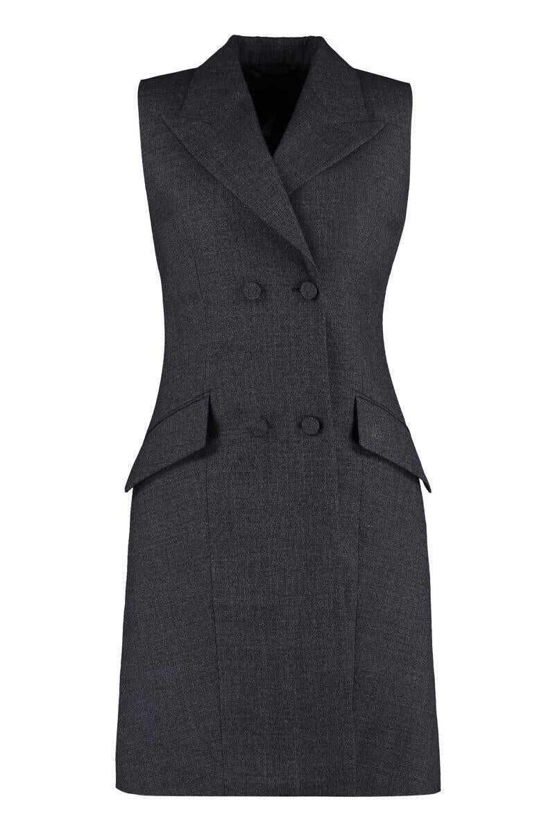 Givenchy GIVENCHY DOUBLE BREASTED BLAZER DRESS grey