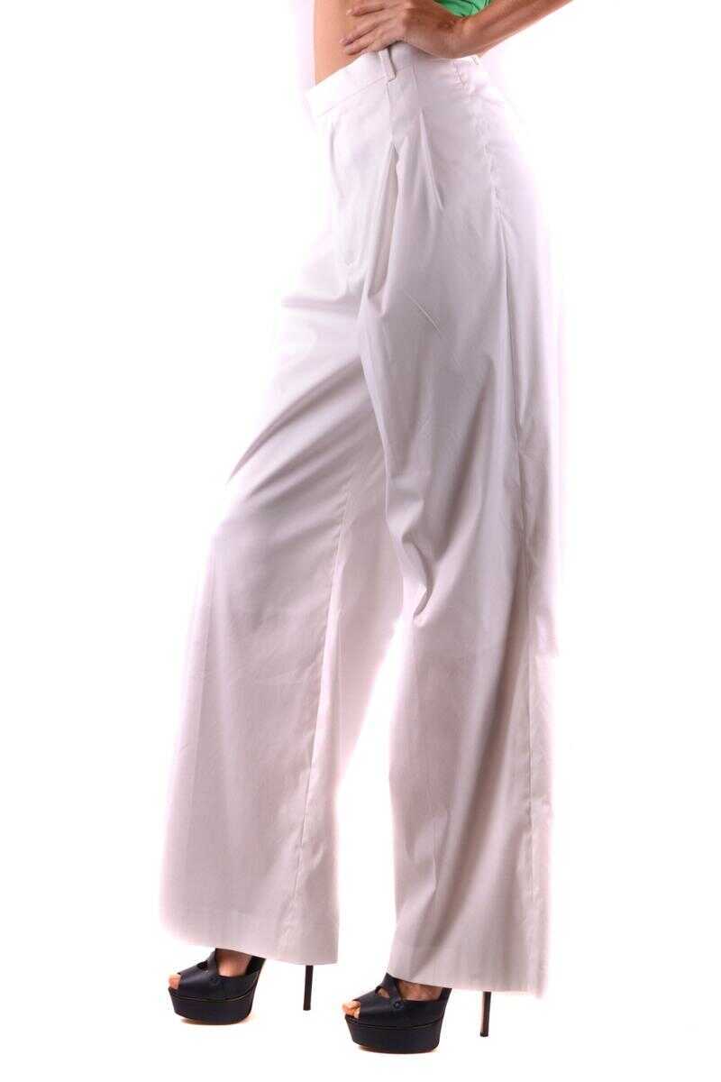 Pantaloni casual Givenchy Givenchy Trousers WHITE Femei (BM 10377977) 2